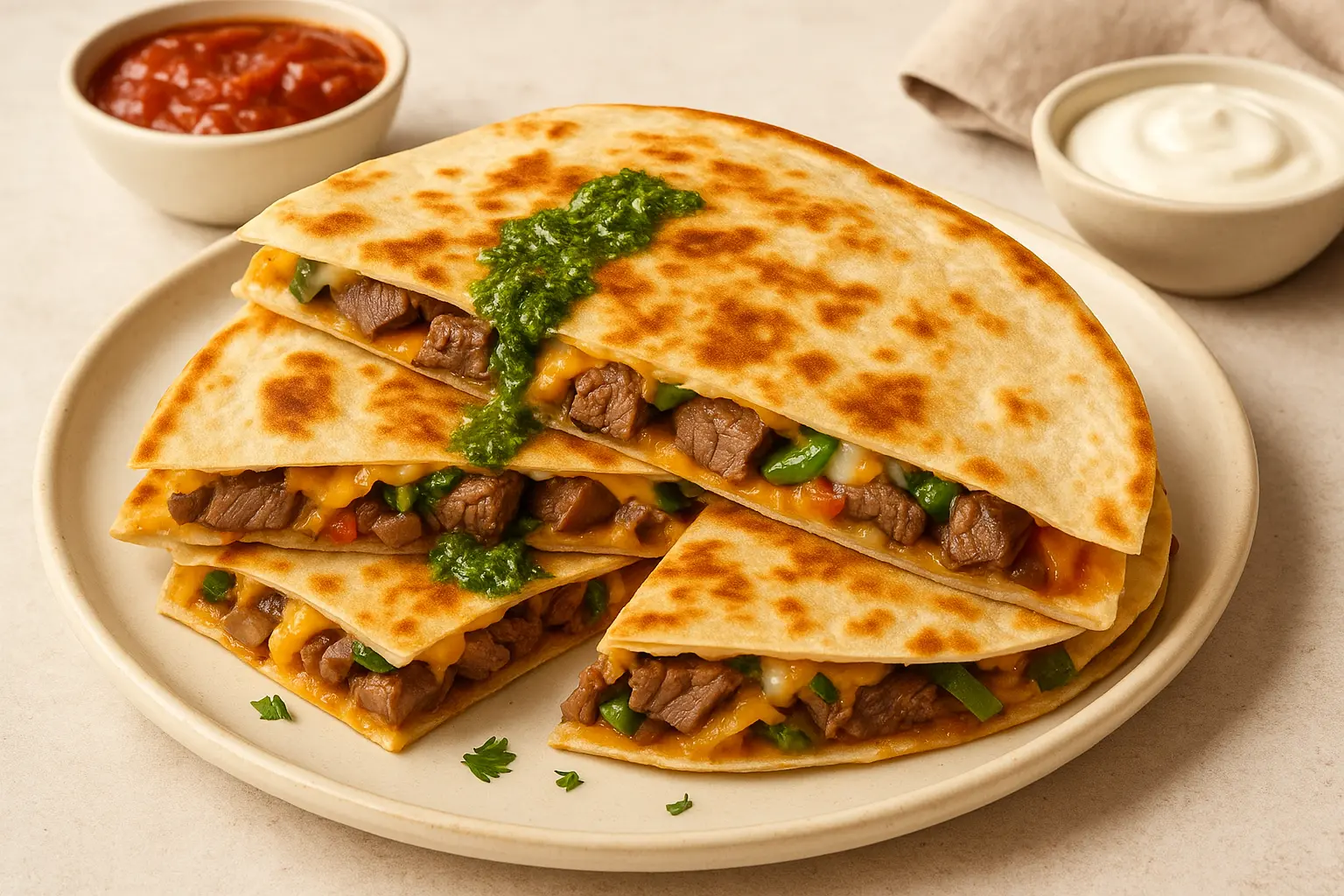 Craving Viral Flavors? Make This Smoky Chipotle Steak Quesadilla
